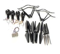 ZCDYGHU For G6 Q6 for RC Drone Blades A17s HJ28 LS11 R2s Quadcopter 7mm 8mm Motor Guard Propeller Protection Parts(WHITE)