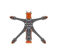 ZCDYGHU For GEPRC for GEP-MK5 O4 Pro DC Mark5 Wide X Frame 5Inch Drone Carbon Fiber RC FPV for Quadcopter Helicopter(MK5DC O4 Pro Orange)