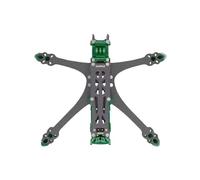 ZCDYGHU For GEPRC for GEP-MK5 O4 Pro DC Mark5 Wide X Frame 5Inch Drone Carbon Fiber RC FPV for Quadcopter Helicopter(MK5DC O4 Pro Green)