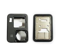 ZCDYGHU For Gopro for Hero 9 Hero9 Front Shell Case and Back Rear Plate Cover Frame Part Action Camera Accessories(A set)