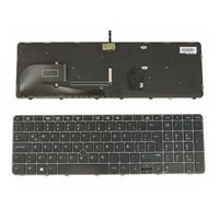 ZCDYGHU For HP EliteBook 850 G3 G4 755 for ZBOOK 15U US without Backlit Laptop Keyboard(Blue)