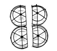 ZCDYGHU For K100MAX Mini Control Aerial Photography Drone Propeller Blade Props Protection Guard Frame(Red)