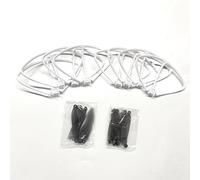 ZCDYGHU For K12 MAX Drone Propeller 64mm Blades Props for Protect Maple for Leaf for Guard Part for RC K12MAX Quadcopter(White guard prop)