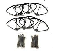 ZCDYGHU For K12 MAX Drone Propeller 64mm Blades Props for Protect Maple for Leaf for Guard Part for RC K12MAX Quadcopter(Black guard prop)