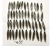 ZCDYGHU For K12 MAX Drone Propeller 64mm Blades Props for Protect Maple for Leaf for Guard Part for RC K12MAX Quadcopter(24A 24B blades)