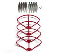 ZCDYGHU For K12 MAX for Drone Spare Part Body Shell Engine arm Propeller Props Wing Blade for RC Quadcopter K12MAX Accessory kit(Red)