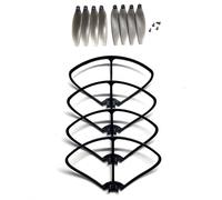 ZCDYGHU For K12 MAX for Drone Spare Part Body Shell Engine arm Propeller Props Wing Blade for RC Quadcopter K12MAX Accessory kit(WHITE)