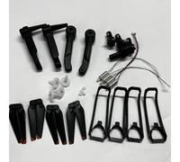 ZCDYGHU For K9Pro RC Quadcopter Spare Parts Motor Gear Blades K9 PRO DRONE Acessories Kit(Light Grey)