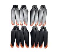 ZCDYGHU For KF100 MAX RC Drone Propellers Blades Landing Skids Cover Quadcopter Aircraft Fan Props Parts(Light yellow)