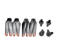 ZCDYGHU For KF100 MAX RC Drone Propellers Blades Landing Skids Cover Quadcopter Aircraft Fan Props Parts(Light Grey)