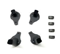 ZCDYGHU For KF100 MAX RC Drone Propellers Blades Landing Skids Cover Quadcopter Aircraft Fan Props Parts(Navy Blue)