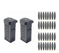 ZCDYGHU For KF106 MAX Drone Battery for Batteries Propeller Propellers for Blades Accessories(BatteryX2 PropelleX4)