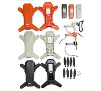 ZCDYGHU For L900 Pro Se RC Drone for Motor Arm Engines L900prose Quadcopter Propeller Blades Batteries Charger(Black body 1 Battery)