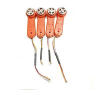 ZCDYGHU For L900 Pro Se RC Drone for Motor Arm Engines L900prose Quadcopter Propeller Blades Batteries Charger(4pcs orange arm kit)