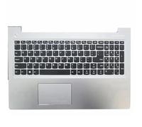 ZCDYGHU For Lenovo for IdeaPad 510-15 510-15ISK 510-15IKB Upper Case Palmrest Cover Keyboard Backlight Touchpad metal English
