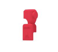ZCDYGHU For Lens Cap For DJI for OSMO for Pocket 3 Gimbal Screen Protective Cover Soft for Silicone for All-in-one Anti-bump Case Extended Frame Accessories(Red)