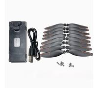ZCDYGHU For LSRC S1S Drone for Spare Part Propeller Blade / 3.7V 1800mAh Battery USB Charger LS-S1S(Set 01)