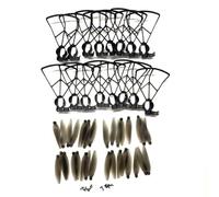 ZCDYGHU For LSRC S2S Obstacle Avoidance 8K for RC Drone Spare Parts Blades for for LS-S2S Propeller Protection Guard Accessory(16pcs guard 32blade)