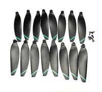 ZCDYGHU For LYZRC L200 PRO for MAX RC Drone 64mm Blades L200Pro Max Quadcopter Fan Propellers Spare Parts(16pcs green side)