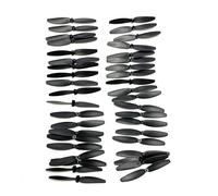 ZCDYGHU For Mini Rc Drone Alloy XD1 RC Aircraft Spare Parts Propeller for Blades Accessory Length 55mm(40pcs)