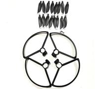 ZCDYGHU For Mini S5S Rc Drone Propellers Protection for S6S LS-S6S Quadcopter Blades Guard Accessories(S5S blade white side)