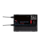 ZCDYGHU For Radiolink R16F RC Receiver 16 Channel 2.4G Gyro Car Voltage Transmission Telemetry 600m Long Range RX for Boat Plane