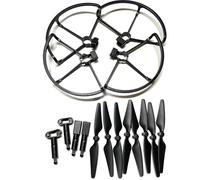 ZCDYGHU For RC Drone Propeller/Wing Guard Upgrade for Spring Shock Absorber Landing Skid For SJRC F22S/F22 Accessory(Set 01)