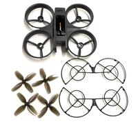 ZCDYGHU For Rc Drone S156 for Part Propeller Props Protective Frame Fit X226 VR Mini(Gray shell set)
