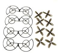 ZCDYGHU For Rc Drone S156 for Part Propeller Props Protective Frame Fit X226 VR Mini(Guard blades)