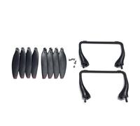 ZCDYGHU For S116 for MAX RC Drone Quadcopter Propeller Blades Maple Leaf Landing Gear Accessory Spare Part Kit(WHITE)