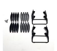 ZCDYGHU For S116 for MAX RC Drone Quadcopter Propeller Blades Maple Leaf Landing Gear Accessory Spare Part Kit(Yellow)