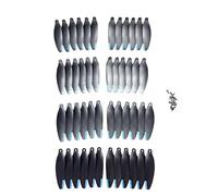 ZCDYGHU For S132 Drone for Propeller Props Maple Leaf Wing Spare Part RC Quadcopter Blade Accessory(Red)