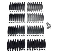 ZCDYGHU For S136 8K for ESC Dual Camera WIFI 5G FPV for HD Control RC Drone Spare Parts Propeller Blade(64 PCS)