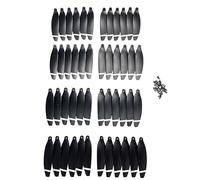 ZCDYGHU For S136 8K for ESC Dual Camera WIFI 5G FPV for HD Control RC Drone Spare Parts Propeller Blade(48 PCS)