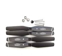 ZCDYGHU For S167 S166 for RC Drone Guard Cover Propellers Blades Gear Protector S167GPS Quadcopter Motor Engines Arm Spare Parts KIT(Yellow)