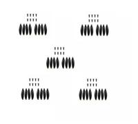 ZCDYGHU For S6S Mini Dron Propeller Maple Leaf For Drones Paddle(S6S Propeller X 5Set)