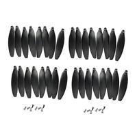 ZCDYGHU For SG901MAX for Brushless Obstacle Avoidance for FPV RC Drone Propeller Blades Accessories SG901 Pro Max Props Parts(32pcs black)