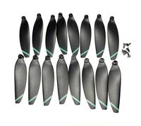 ZCDYGHU For SG901MAX for Brushless Obstacle Avoidance for FPV RC Drone Propeller Blades Accessories SG901 Pro Max Props Parts(16pcs green side)