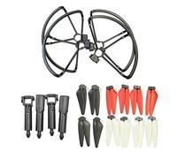 ZCDYGHU For SG906 for MAX for Beast 3 Pro Rc Drone Spring Shock Absorber Blades Guard Propeller Protection Spare Parts Landing Gear(Guard kit1)