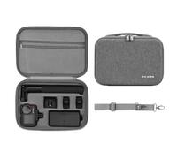ZCDYGHU For Storage Case Carrying Bag for DJI for Action 5 Pro for Osmo 4 Camera Protector Accessorise Portable Travel Handbag(GRAY COLOR)