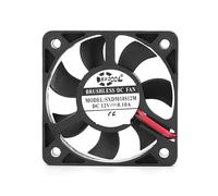 ZCDYGHU For SXDOOL 2pcs 50mm fan 50x50x10mm DC 12V Double Ball Bearing 2 Pin 5cm Cooler Brushless Heatsink Cooling Fan 5010