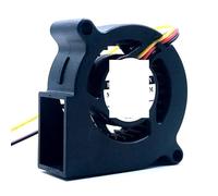 ZCDYGHU For SXDOOL 5020 Blower DC 12V 0.15A Centrifugal for Turbine Fan 50mm 3 wire lead Cooling Cooler 5100RPM dual ball bearing