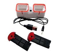 ZCDYGHU For SYMA X22W Drone Battery for Part 3.7V 400mAh and Charger Seat RC for Quadcopter s