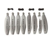 ZCDYGHU For SYMA Z6 for PRO Brushless Motor Drone Spare Part Propeller/Arm Body Shell Controller Camera Board etc(8PCS Propeller 02)