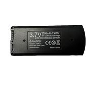 ZCDYGHU For V168 6K for Optical Flow Drone Battery 3.7V 2000mAh For Pro NOGPS for RC Quadcopter for Parts Accessories(V168 3.7V 2000mAh 3B)