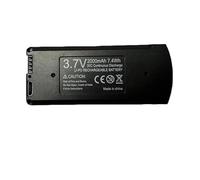 ZCDYGHU For V168 6K for Optical Flow Drone Battery 3.7V 2000mAh For Pro NOGPS for RC Quadcopter for Parts Accessories(V168 3.7V 2000mAh 6B)