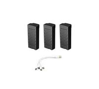 ZCDYGHU For V666 Brushless Drone for Accessory Propeller Blade / 3.7V 1000mAh Battery for Quadcopter(Black)