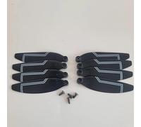 ZCDYGHU For Wholesale D25 for PRO Propeller Spare Part 8PCS/Set for D25-PRO for MAX RC Drone Quadcopter Maple Leaf Blade Accessory(8PCS)
