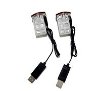 ZCDYGHU For X5UW 3.7V 500mAh for Lipo Battery and USB Charger Part Kit for SYMA X5UC for RC Drone Quadcopter for Accessory