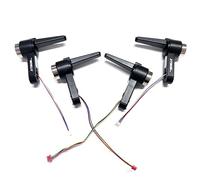 ZCDYGHU For XT505 MAX Drone Engine Motors for Arm Spare Parts LS-XT505 Maple Leaf Blade Propeller Accessories Part Foldable for RC Plane Cover(4 PCS ARMS)